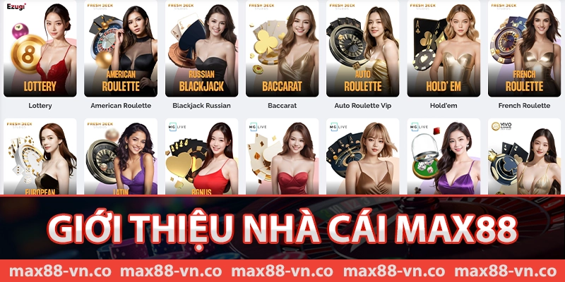 Giới thiệu nhà cái Max88