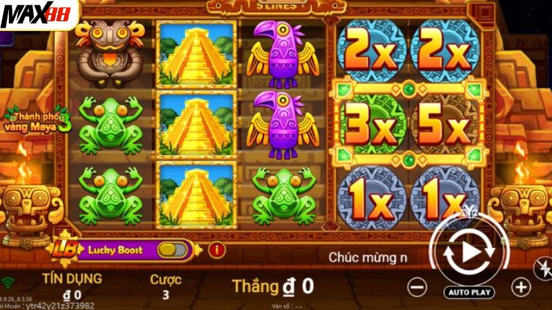 Luật chơi cơ bản trong game nổ hũ Thành phố Mayan