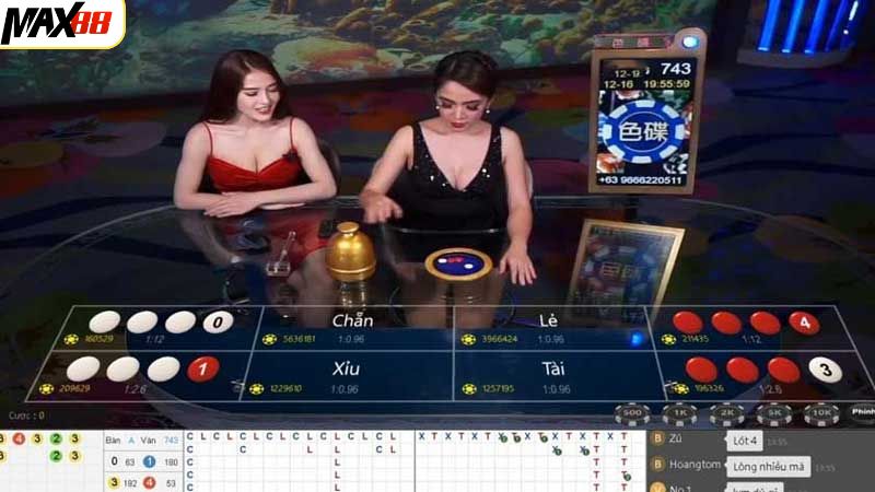 Quy tắc cơ bản trong tựa game xóc đĩa LiveStream Max88